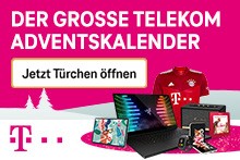 Gewinnspiel: Telekom Adventskalender